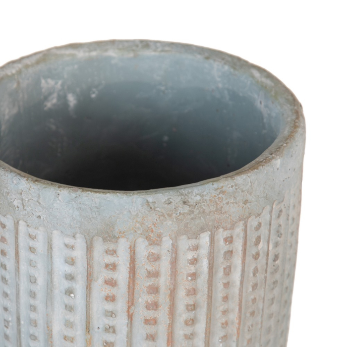Set 2 ghivece decorative din ciment, cele mai înalte din colecție [5]