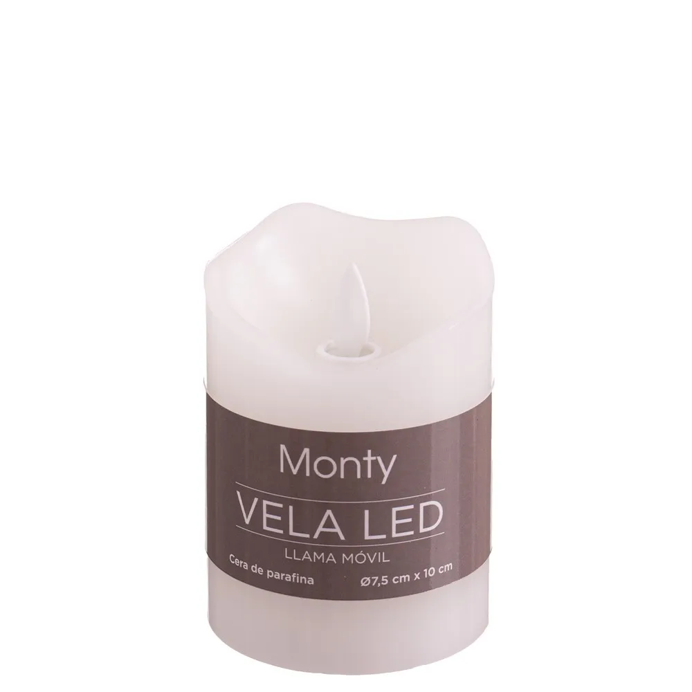 Set 2 Lumanari LED Albe cu Flacara Mobila | Lumini Ambientale [4]