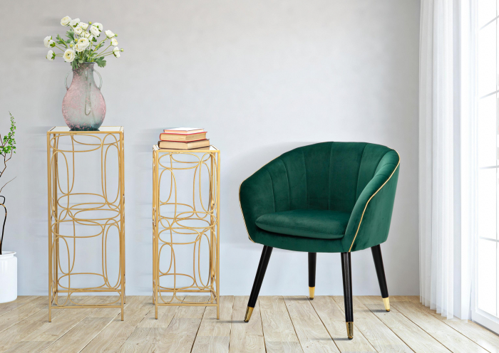 Masute Bubbles, set, fier/oglinda [4]