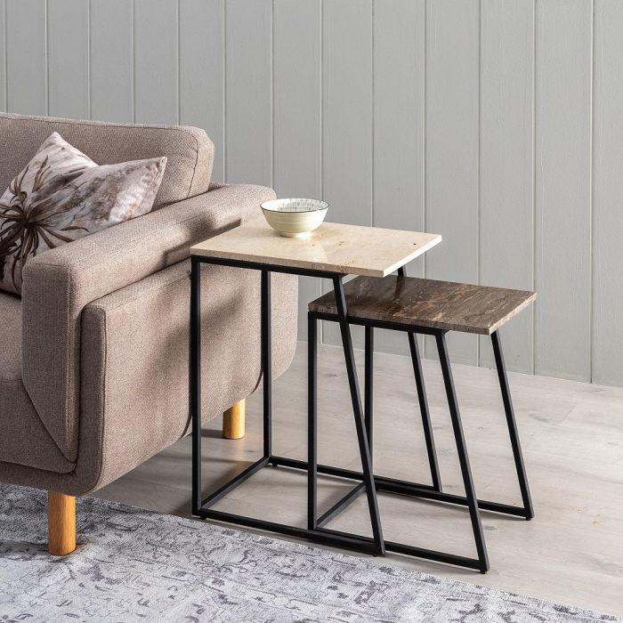 Set Noptiere Moderne CreativDeco - Design Contemporan pentru Dormitor [2]