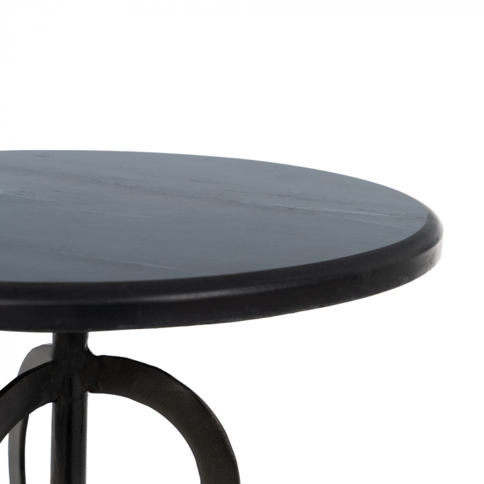 Set Masute Marmura Alba Neagra CreativDeco - Design Geometric si Contrast Elegant [6]