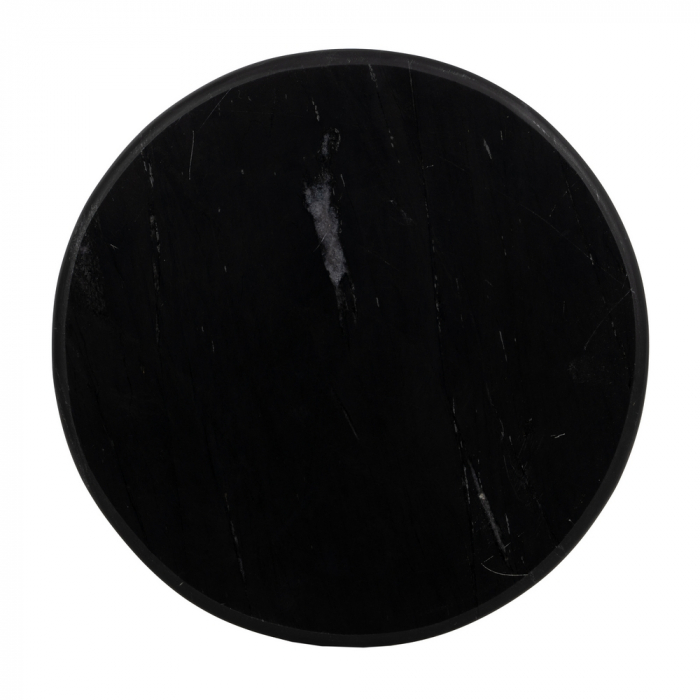 Set Masute Marmura Alba Neagra CreativDeco - Design Geometric si Contrast Elegant [9]