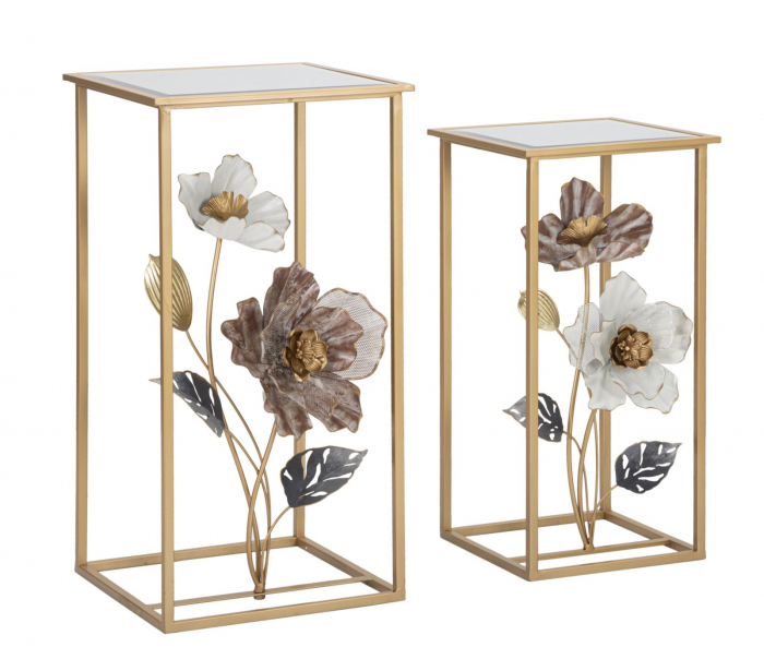 Masute laterale inalte flori 3D Flower CreativDeco [1]
