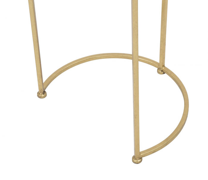 Masute laterale rotunde Glam Simply CreativDeco [3]