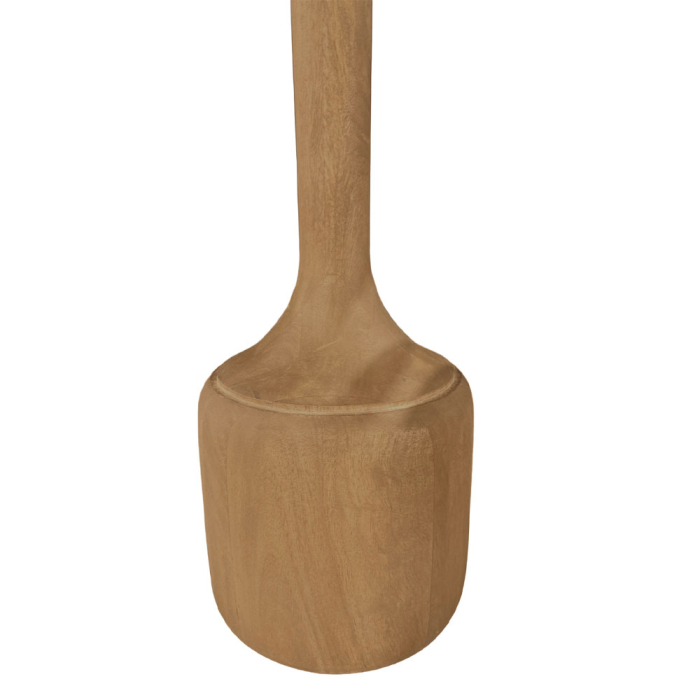 Set 2 măsuțe laterale din lemn de mango maro deschis [5]