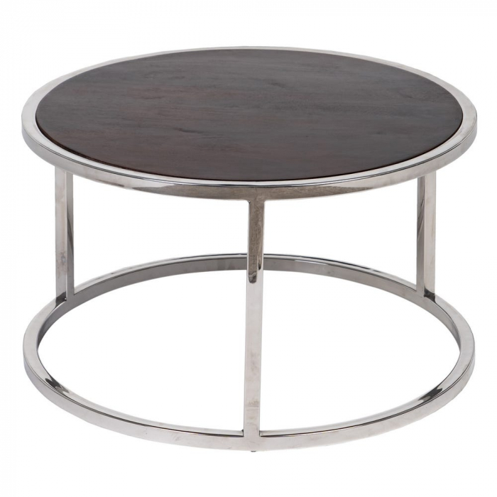 Set mese rotunde mango & inox – design modern glam [5]