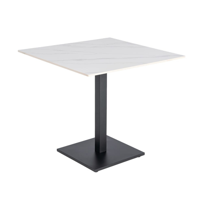 Set mese dining HoReCa piatră sinterizată alb marmură [8]