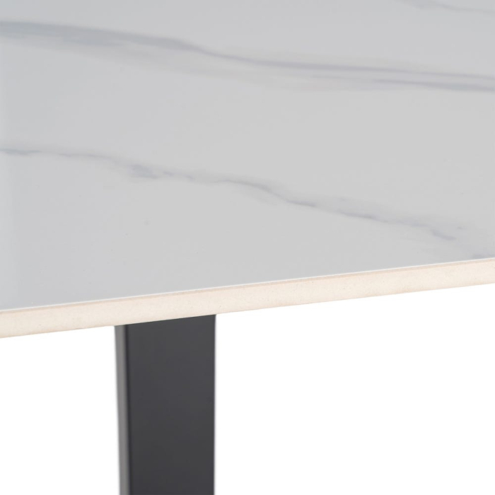 Set mese dining HoReCa piatră sinterizată alb marmură [4]