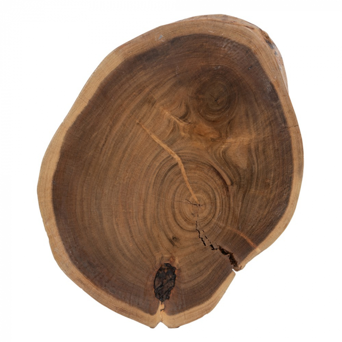 Masute Auxiliare Lemn Salcam Fier CreativDeco - Design Rustic Modern pentru Casa [9]