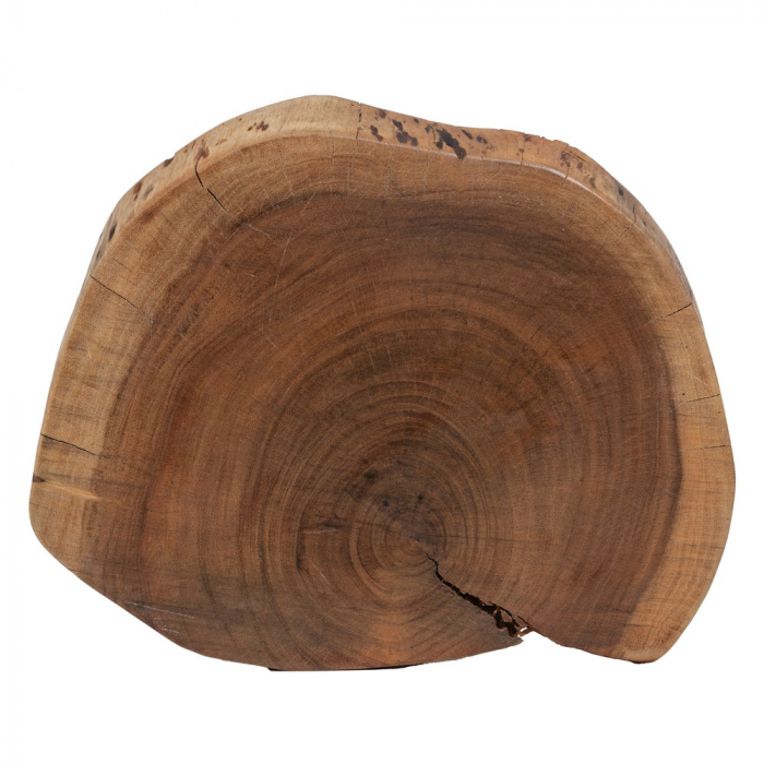 Masute Auxiliare Lemn Salcam Fier CreativDeco - Design Rustic Modern pentru Casa [10]