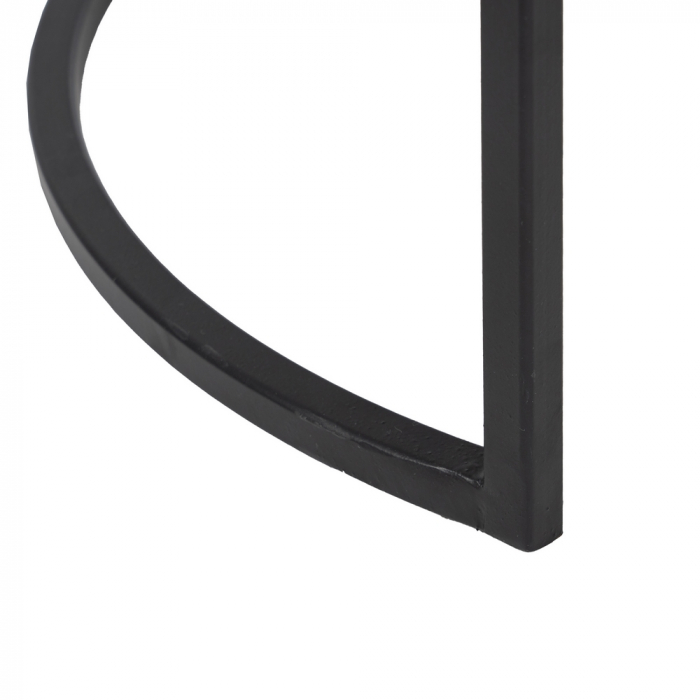 Masute Rotunde Lemn si Metal CreativDeco - Design Modern pentru Living [9]