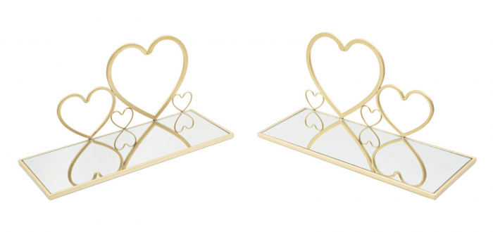 Set 2 Noptiere Suspendate cu Inimi Mobilier Luxos CreativDeco [3]