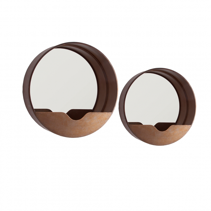 Set 2 oglinzi industriale Thusis|Oglinzi vintage premium [3]
