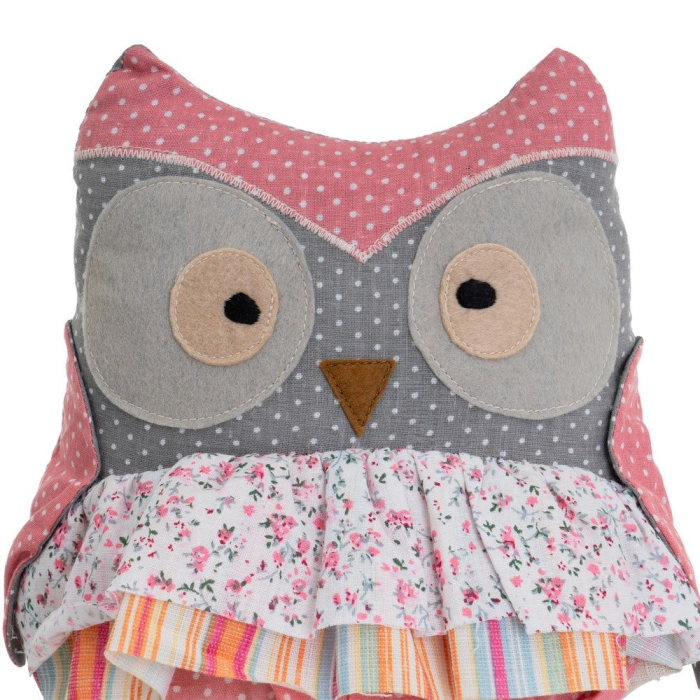 Set de două opritoare în formă de bufnițe patchwork cu fustă cu volane [3]