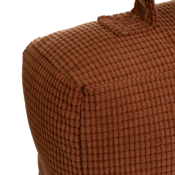Set 2 opritoare de ușă textile tip săculeț cu mesaj Home [4]