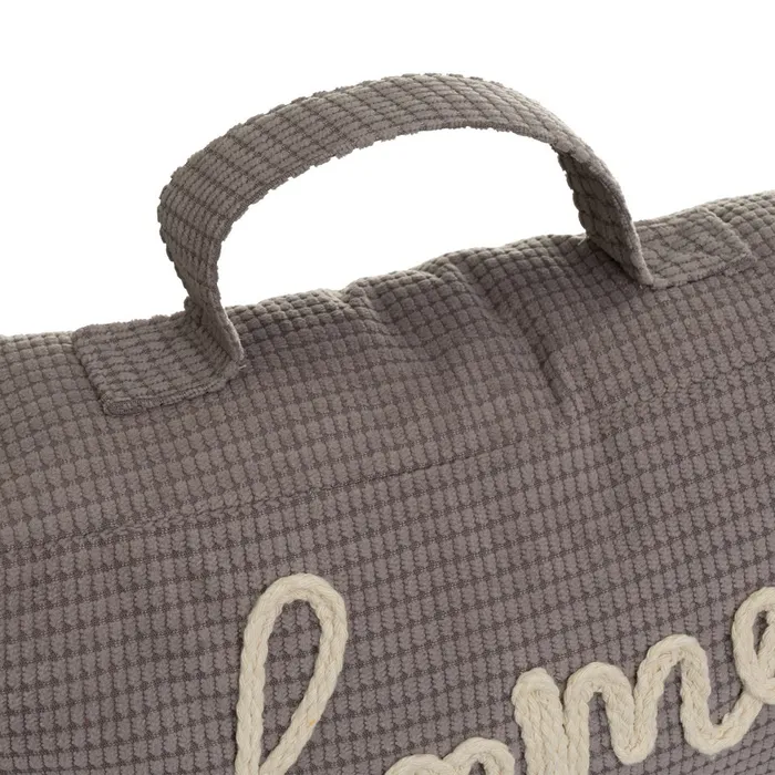 Set 2 opritoare de ușă textile tip săculeț cu mesaj Home [5]