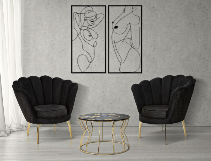 Panouri Metalice Figuri Abstracte CreativDeco - Design Minimalist si Impact Vizual [5]