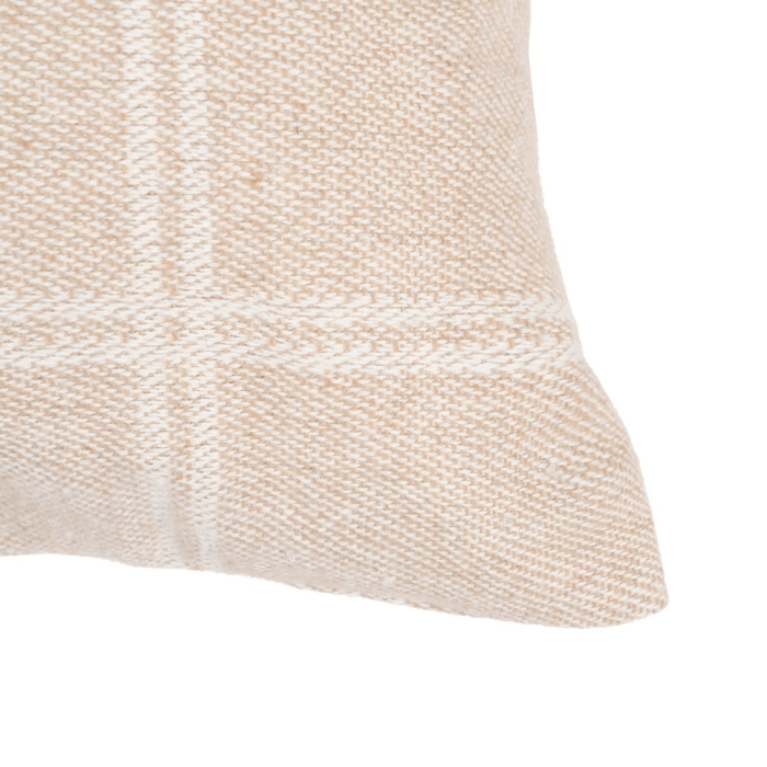 Set 2 perne camel cu model jacquard din bumbac și poliester 70x50 cm [5]