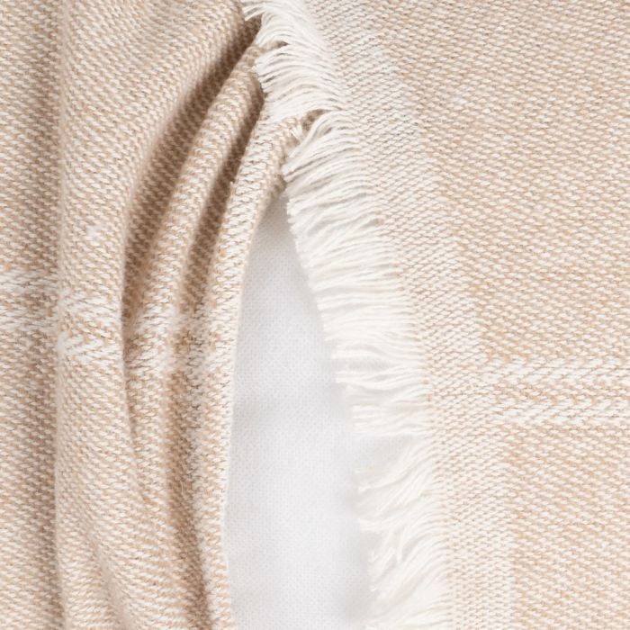 Set 2 perne camel cu model jacquard din bumbac și poliester 70x50 cm [6]