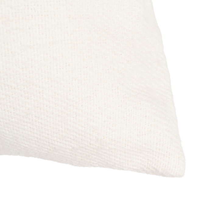 Set 2 perne contemporane cu textură striată alb antic 70x50 cm [5]
