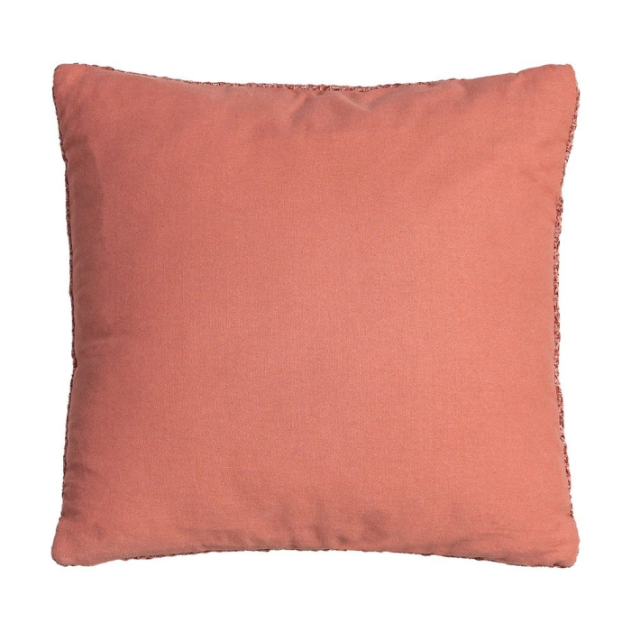 Set 2 perne decorative caramiziu 60 x 60 cm din poliester cu huse detasabile [2]