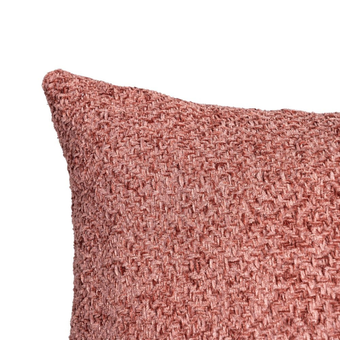 Set 2 perne decorative caramiziu 60 x 60 cm din poliester cu huse detasabile [3]