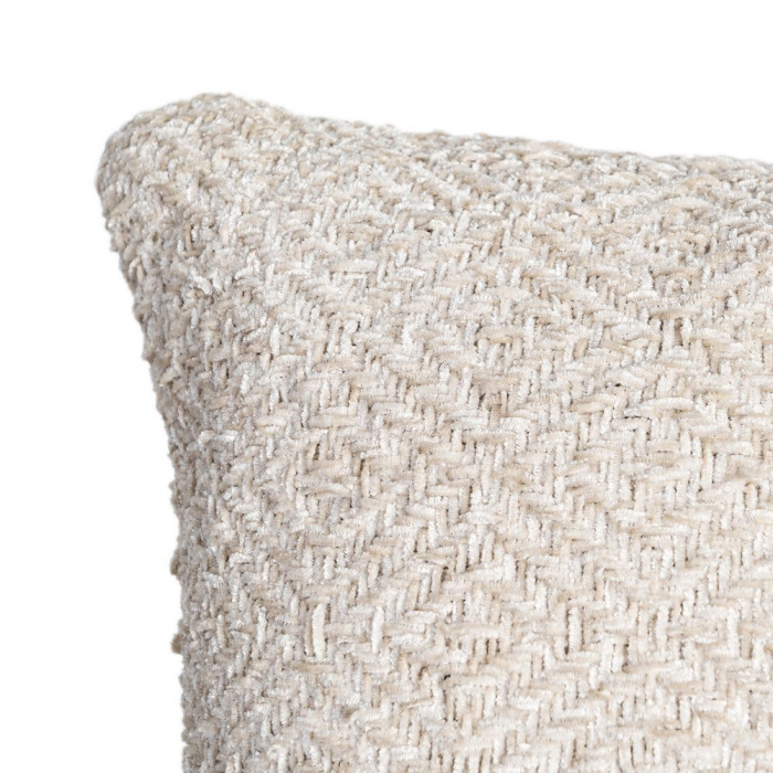 Set 2 perne decorative culoare natural din poliester 45x45 [3]