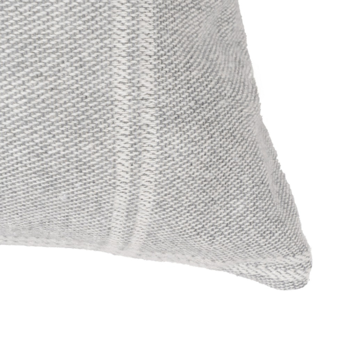 Set 2 perne din bumbac și poliester model jacquard gri perlat 70x50 cm [5]