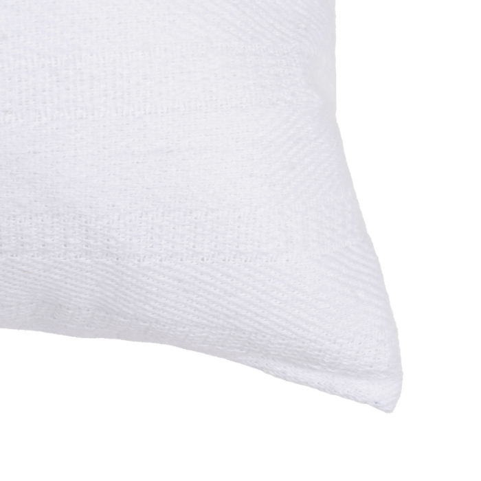 Set 2 perne lumbare pentru canapea din bumbac și poliester alb 70x50 cm [5]
