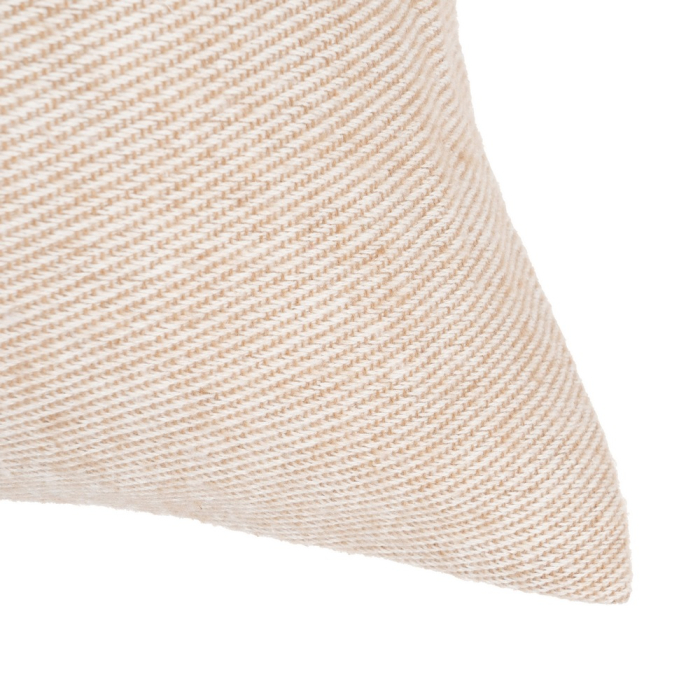 Set 2 perne lumbare texturate camel din bumbac și poliester 70x50 cm [5]