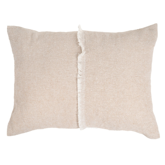 Set 2 perne lumbare texturate camel din bumbac și poliester 70x50 cm [3]