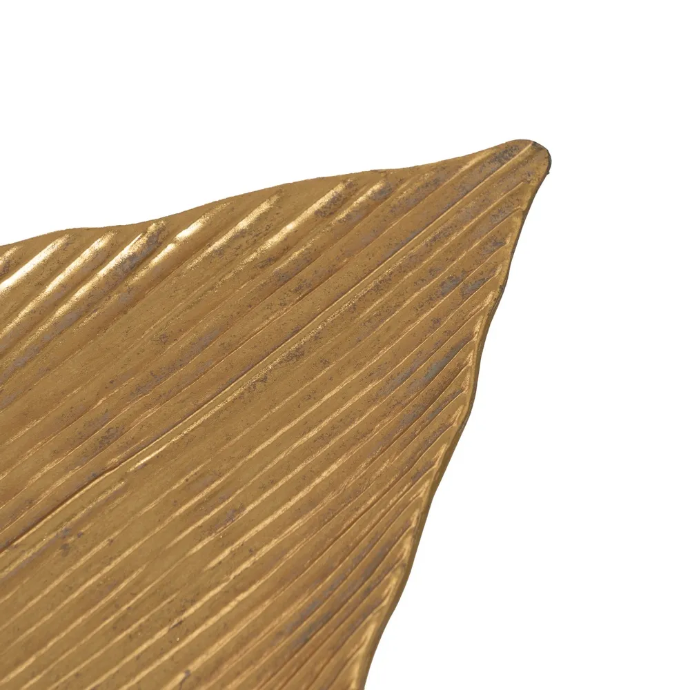 Set Platouri Aurii Frunza | Decoratiuni Elegante | CreativDeco [5]