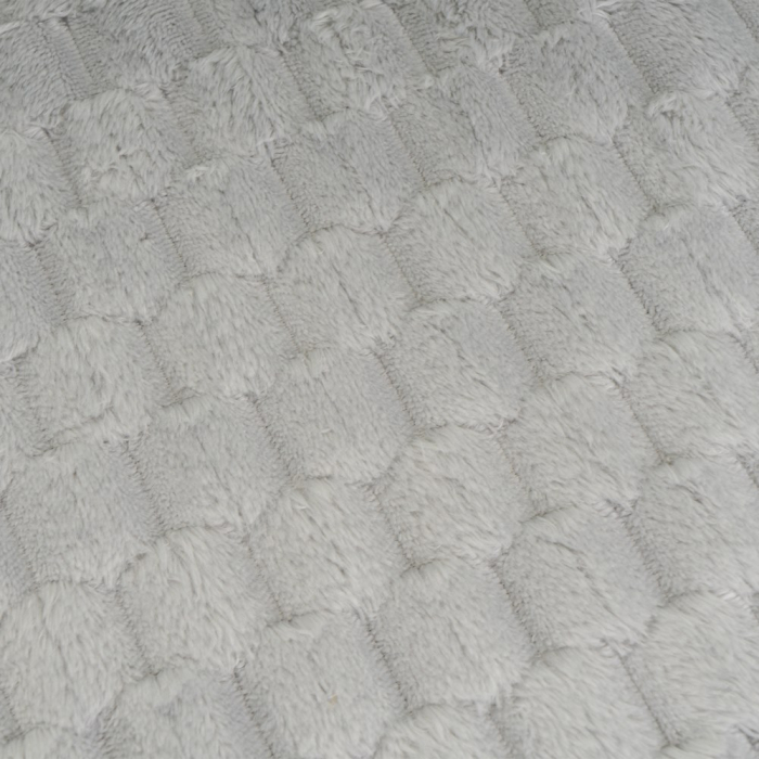 Set 2 pleduri jacquard gri cu model geometric [4]