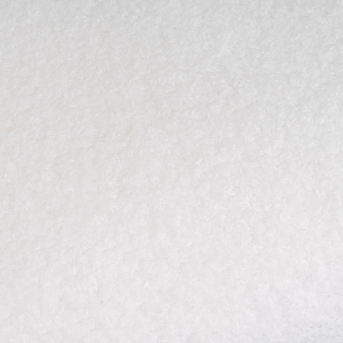 Set 2 pleduri sherpa alb cu textura boucle [4]