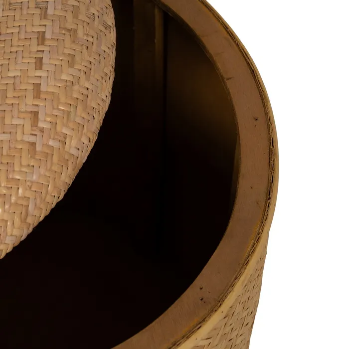 Set pufuri ratan depozitare|Accesorii decor naturale [6]