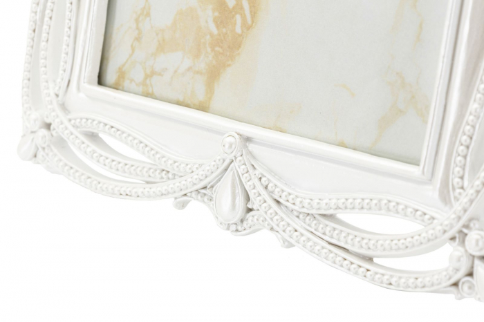 Rame foto albe din rășină cu design ornamental – imagine principală – Ribbon [4]
