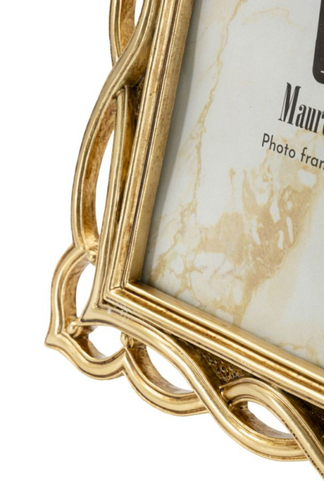 Rame foto aurii din rășină cu design ondulat – imagine principală – Wave [3]