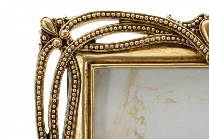 Rame foto aurii din rășină cu design ornamental – imagine principală – Line [4]