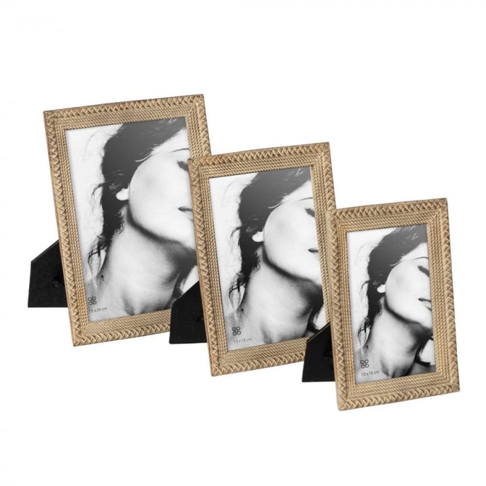 Set rame foto polirasina tribal bej 10x15 rustic boho [2]