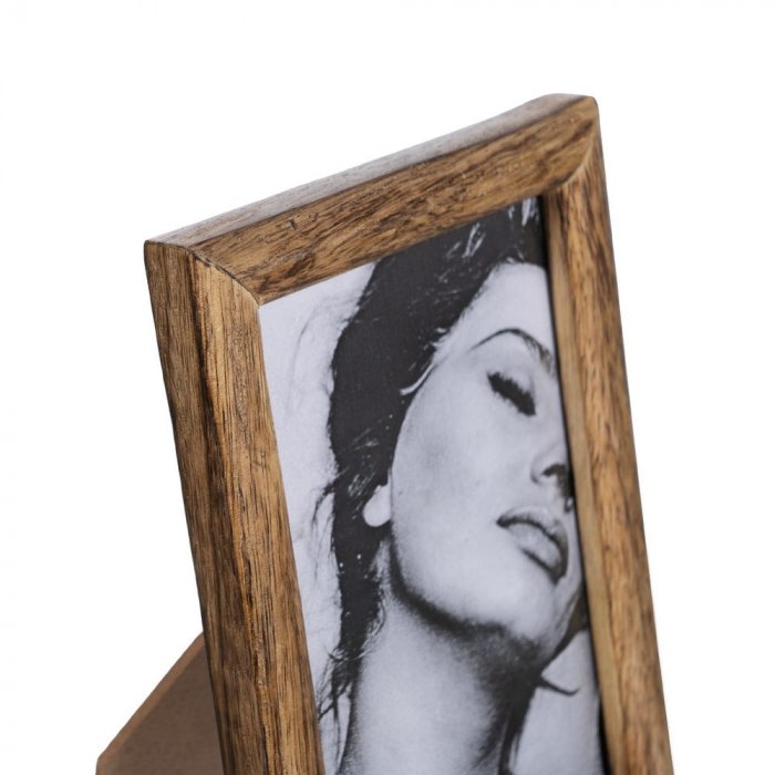 Set 2 rame foto lemn mango natur 10x15cm – decor simplu boho [3]
