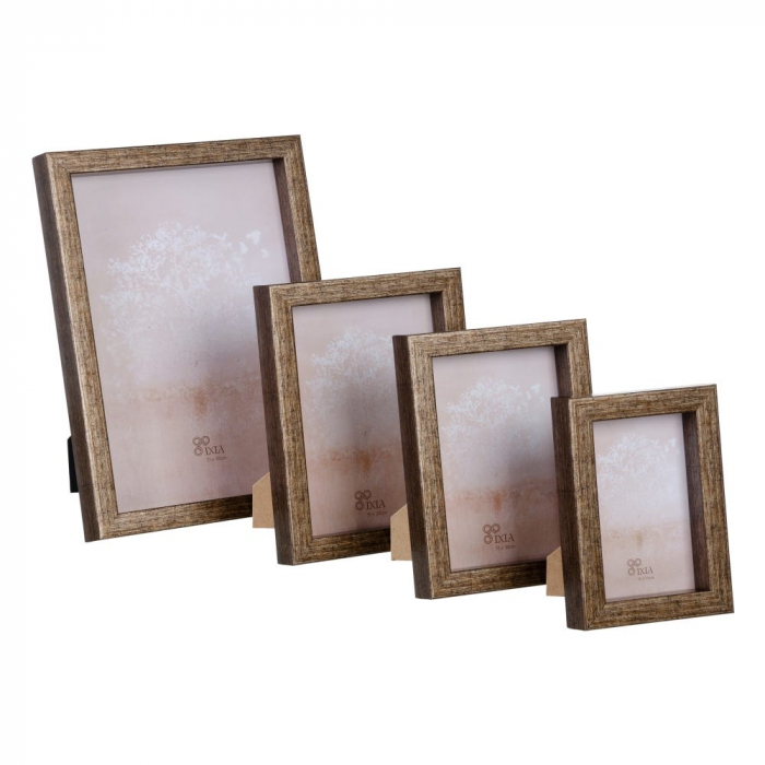 Set rame foto aspect lemn maro rustic 10x15 [2]