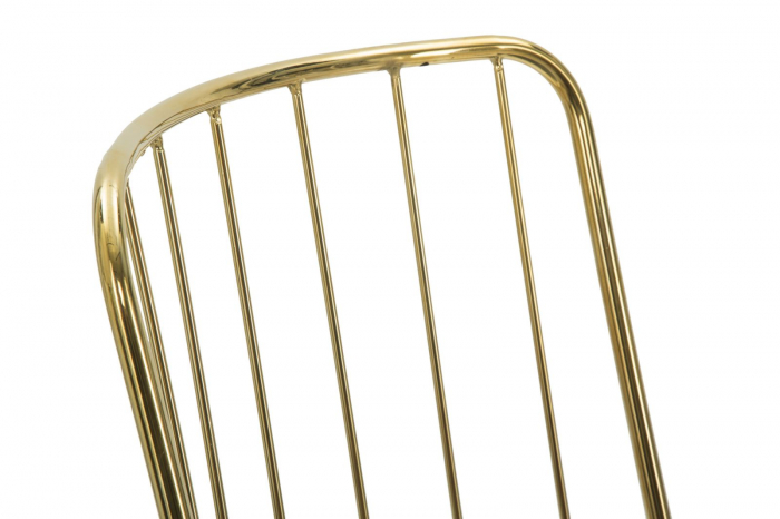 Set Scaune Cage Albastru Auriu [6]