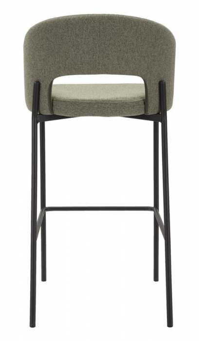 Set 2 Scaune bar Helsinki, verde negru, stofa metal - creativdeco.ro [7]