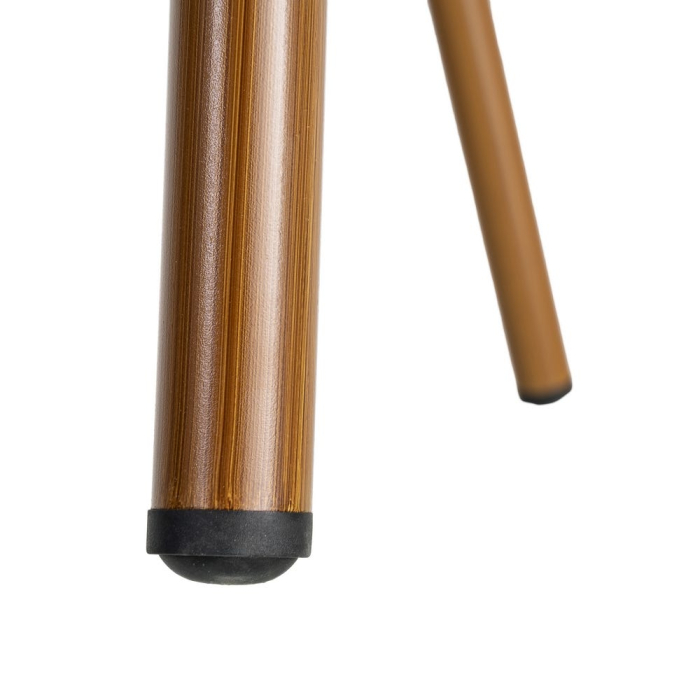 Set 2 scaune HoReCa de exterior stivuibile cu brațe din aluminiu și ratan sintetic în verde și alb [10]