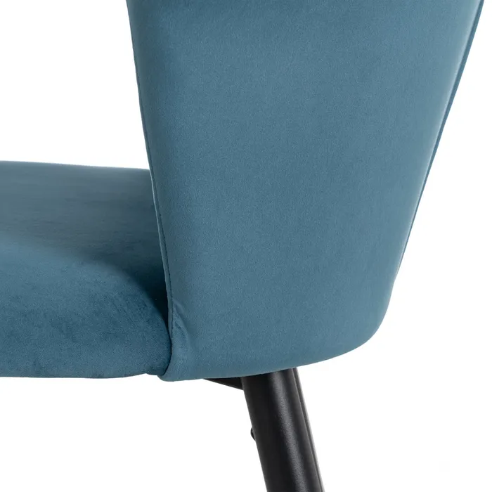 Set de scaune de bar albastre elegante|Seturi scaune bar catifea [7]