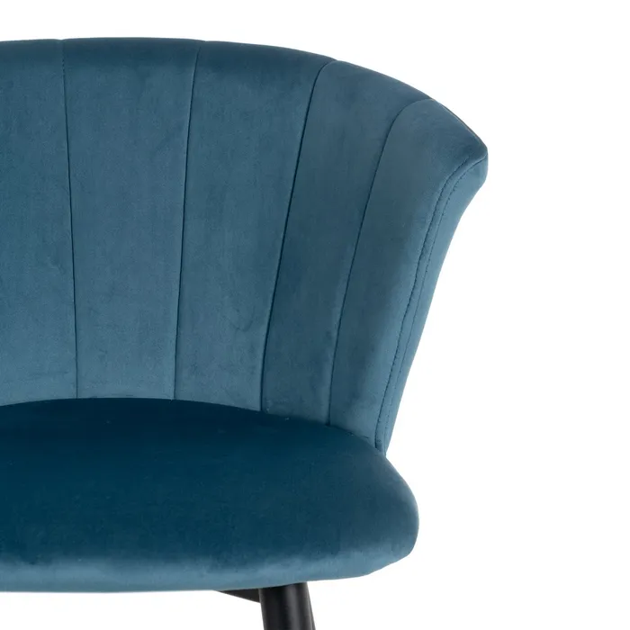 Set de scaune de bar albastre elegante|Seturi scaune bar catifea [5]