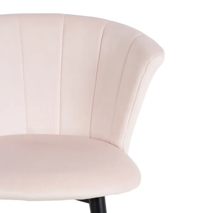Set de scaune de bar roz pentru decor modern|Seturi scaune bar din catifea [5]