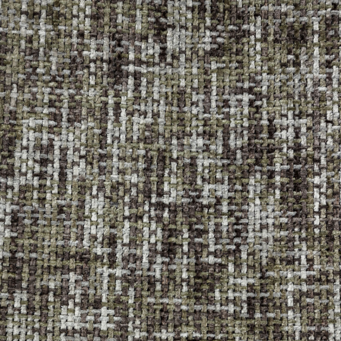 Set 2 scaune de dining din stofă chenille verde [4]