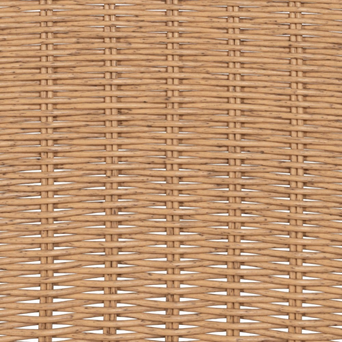 Set scaune interior exterior cu brate ratan natural din otel [12]