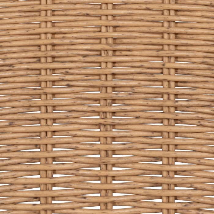 Set scaune interior exterior ratan natural din oțel și polietilenă [11]